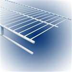 8 feet X 12IN Shelf & Rod One Shelf