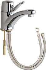 Lead Law Compliant 1 Handle Lever Lavatory Faucet Chrome 2.2 GPM