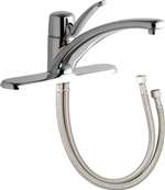 Lead Law Compliant Single Lever Kitchen Faucet Chrome 2.2 GPM