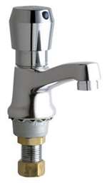 Lead Law Compliant Single Supply Faucet Vandal Proof Handle Chrome 0.25 Gpc