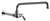 Lead Law Compliant 1 Handle Lever One Hole Wall Mount Kitchen Faucet Chrome