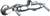 Lead Law Compliant Hot & Cold SNK Faucet Wall Mount Adjustable Arm Chrome