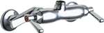 Lead Law Compliant Hot & Cold SNK Faucet Wall Mount Adjustable Arm Chrome