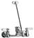 Lead Law Compliant Hot & Cold Lever Handle Service Sink Faucet