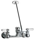 Lead Law Compliant Hot & Cold Lever Handle Service Sink Faucet