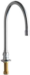 Lead Law Compliant One Hole Single Water Inlet Fitting Chrome 2.2 GPM