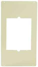Heater Metal Adapter Plate White