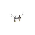 Lead Law Compliant 2 Handle Two Hole Lavatory Fitting Deck Mount Chrome 2.2 GPM