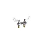 Lead Law Compliant 2 Handle Two Hole Lavatory Fitting Deck Mount Chrome 2.2 GPM