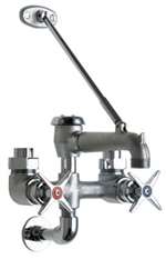 Not For Potable Use Rough Chrome Top Supply Service Sink Faucet