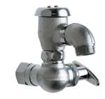 Not For Potable Use Rough Chrome 3/4 Outside Sill Faucet With Vacuum Breaker