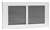 Rmgw Register Plus Series Heater GRILL White