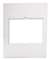 Metal Adapter Plate White