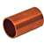 1/8 Wrot Copper X Copper Coupling 1/4 OD