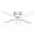 White 42 4 Blade Ceiling Fan With *schhou