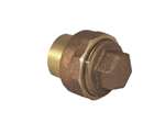 3 DWV Cast Fitting X Copper Cleanout With Plug