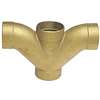 2 DWV Cast Copper X Copper DBL Long Turn Tee Wye