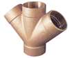 2 DWV Cast Copper X Copper DBL Wye