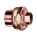 1-1/4 DWV Cast Fitting X Copper Cleanout W/PLUG