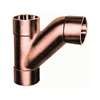 3 DWV Cast Copper X Copper X Copper Long Turn Tee Wye