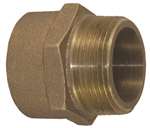 1-1/2 X 1-1/4 DWV Cast C X M Adapter