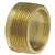 1-1/2 DWV Cast C X M Flush Trap Adapter