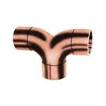 2 DWV Cast Copper X Copper X Copper DBL 90 ELL