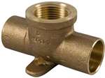 Lead Law Compliant 1/2 Cast Copper X Copper X Female DE Tee