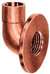 Lead Law Compliant 1/2 Cast Copper X Female FLG Sink 90 Elbow