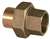 Lead Law Compliant 1/2 Cast Copper X Copper UNION