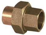 Lead Law Compliant 1/2 Cast Copper X Copper UNION