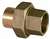 Lead Law Compliant 1-1/4 Cast Copper X Copper Union