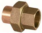 Lead Law Compliant 2-1/2 Cast Copper X Copper Union