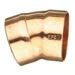 1-1/2 DWV WROT Copper X Copper 22-1/2 ELL