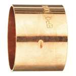 1-1/4 DWV WROT Copper X Copper Coupling