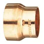 1-1/2 X 1-1/4 DWV WROT Copper X Copper Coupling