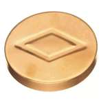 3/4 DWV WROT Copper TEST Cap