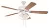 52 5 Blade Ceiling FAN With Light Kit White