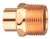 1-1/2 Wrot Fitting X M Adapter