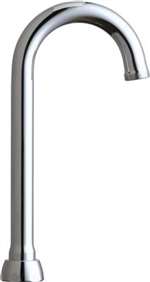 Lead Law Compliant Gooseneck Spout A Type End