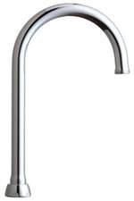 Lead Law Compliant Gooseneck Spout A Type End