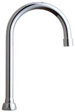 Lead Law Compliant Gooseneck Spout B Type End