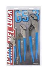 3 Piece Tongue & Grooved Plier Set