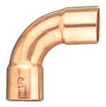 3 Wrot Copper X Copper Long Turn 90 Elbow 3-1/8 OD