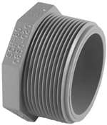 2 CPVC Schedule 80 Thread Plug