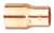 5/8 X 1/2 Wrot Copper X Copper Reducer Coupling