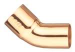 1 Wrot Fitting X Copper ST 45 Elbow 1-1/8 OD