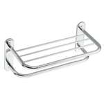 Hotel / Motel 18 Towel Shelf and Bar Polished Chrome