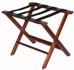 Flat Top ECON Luggage Rack Wood