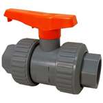 1-1/2 PVC True Union Ball Valve EPDM